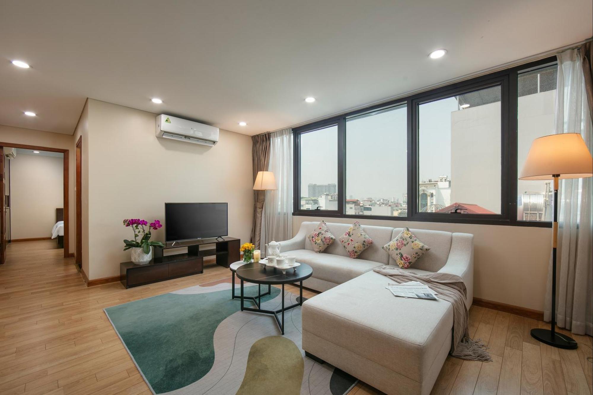 Hb Serviced Apartment - 121B Quan Hoa Ханой Екстер'єр фото