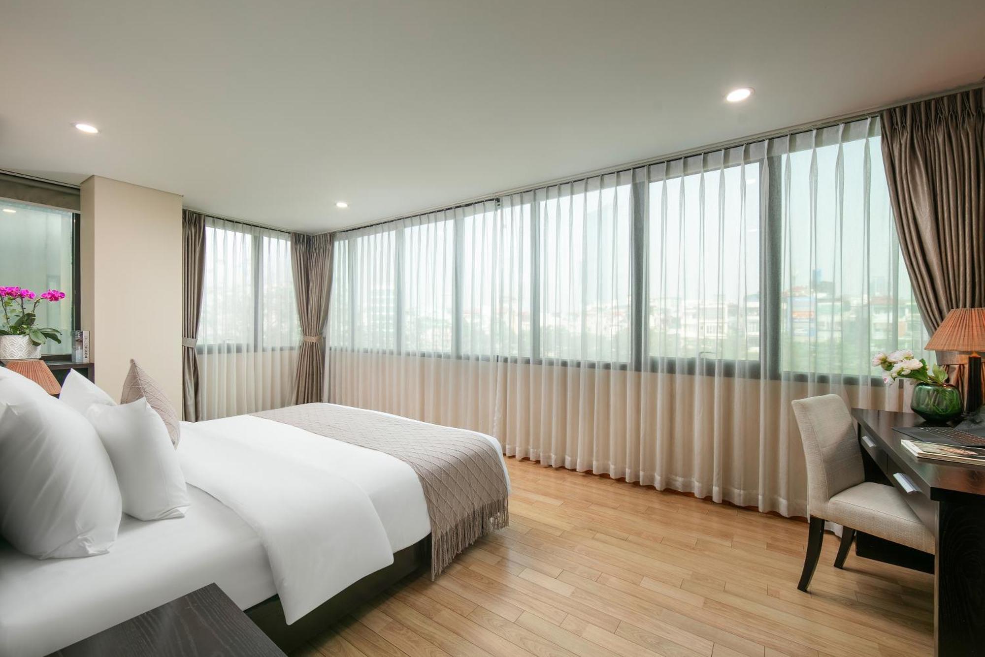 Hb Serviced Apartment - 121B Quan Hoa Ханой Екстер'єр фото